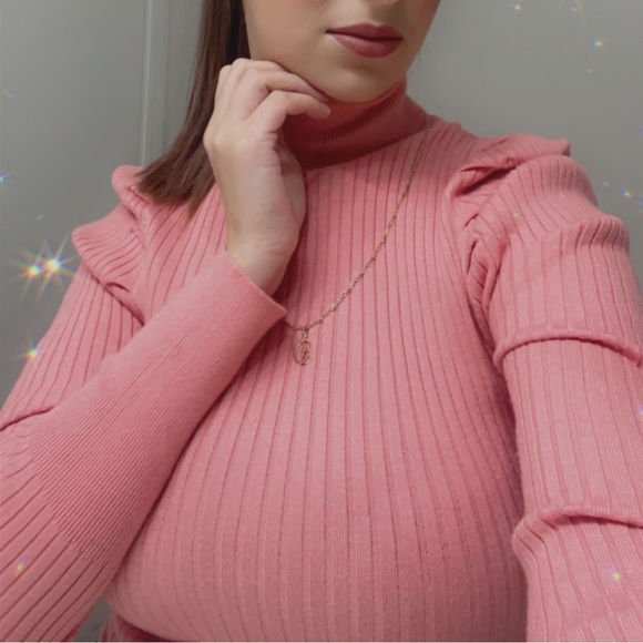 Tops - Pink turtle neck